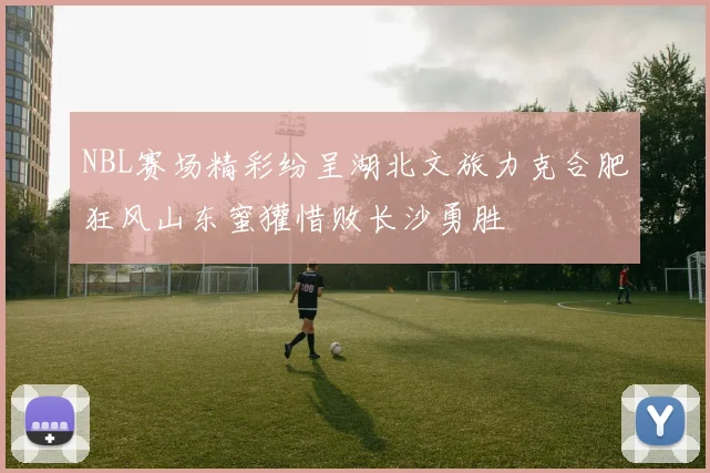 NBL赛场精彩纷呈湖北文旅力克合肥狂风山东蜜獾惜败长沙勇胜