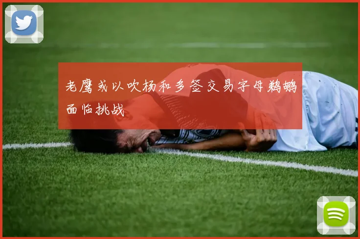 老鹰或以吹杨和多签交易字母鹈鹕面临挑战